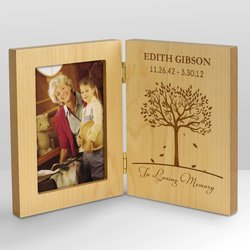 Personalized Memorial Wooden Picture Frame