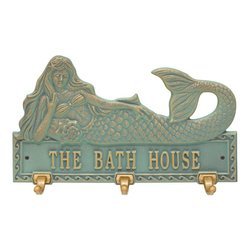 Personalized Mermaid Hook Plaque