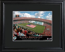 Personalized Miami Dolphins Stadium Print