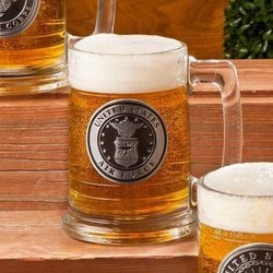 Personalized Military Emblem Steins - All Branches