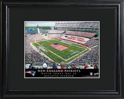 Personalized New England Patriots Stadium Print