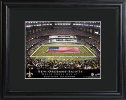 Personalized New Orleans Saints Stadium Print