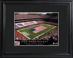 Personalized New York Giants Stadium Print