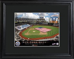 Personalized New York Mets Stadium Print