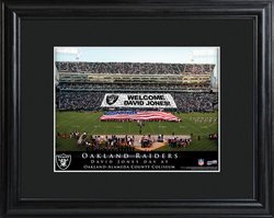 Personalized Oakland Raiders Stadium Print