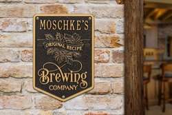 Personalized Original Brewing Company Beer Plaque