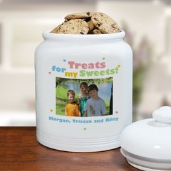 Personalized Photo Cookie Jar