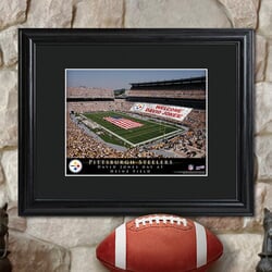 Personalized Pittsburgh Steelers Stadium Print