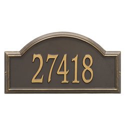 Personalized Providence Arch Large Address Plaque - 1 Line