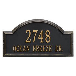 Personalized Providence Arch Large Address Plaque - 2 Line