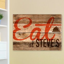 Personalized Restaurant Sign