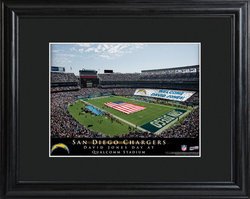 Personalized San Diego Chargers Stadium Print