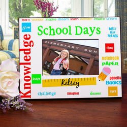 Personalized School Days Frame