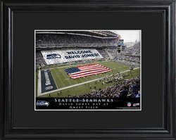 Personalized Seattle Seahawks Stadium Print