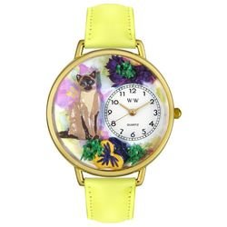 Personalized Siamese Cat Unisex Watch