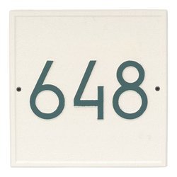 Personalized Square Modern Wall Plaque