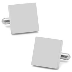 Personalized Stainless Steel Square Infinity Cufflinks