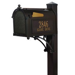 Personalized Superior Mailbox Package