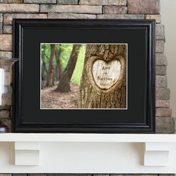 Personalized Tree of Love Print Frame