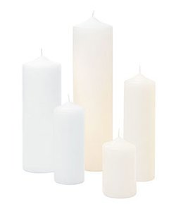 Pillar Wedding Candle - 2" x 6"
