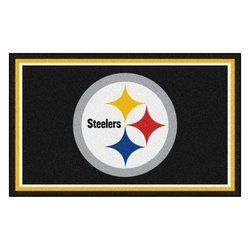 Pittsburgh Steelers Floor Rug - 4x6