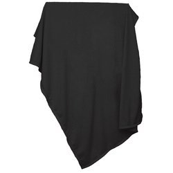 Plain Black Sweatshirt Blanket