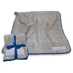 Plain Royal Trim Frosty Fleece