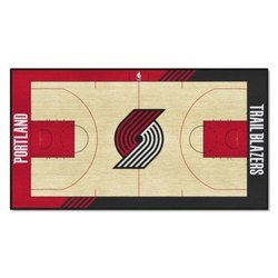 Portland Trail Blazers Basketball Court Runner Rug