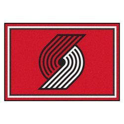 Portland Trail Blazers Floor Rug - 5x8