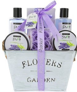 Premium Deluxe Lavender Bath Gift Basket