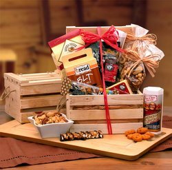 Premium Nuts & Snacks Crate