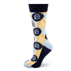 R2D2 and BB-8 Pop Art Socks