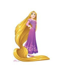 Rapunzel Disney Princess Friendship Adventures Cardboard Cutout