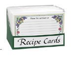 Recipe Cards Display