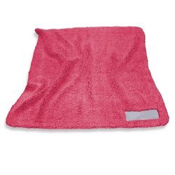 Red Color Frosty Fleece