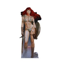 Red Sonja Red Dawn Cardboard Cutout