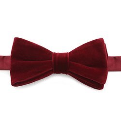 Red Velvet Bow Tie