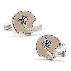 Retro New Orleans Saints Helmet Cufflinks