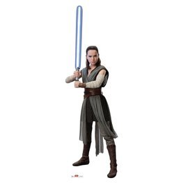 Rey Star Wars VIII The Last Jedi Cardboard Cutout