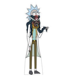 Rick And Morty Rick Cardboard Cutout