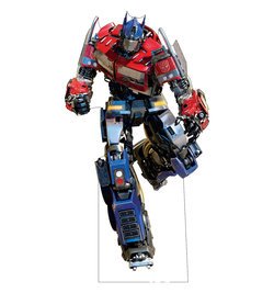 Transformers Rise Of The Beasts Optimus Prime Lifesize Cardboard Cutout Standee