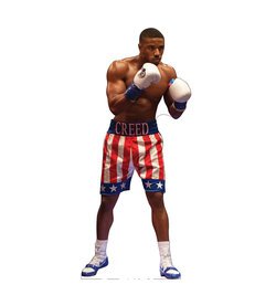 Rocky Adonis Creed Cardboard Cutout