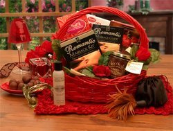 Romantic Massage Gift Basket