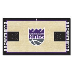 Sacramento Kings Basketball Court Runner Rug