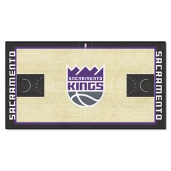 Sacramento Kings Basketball Large Court Runner Rug