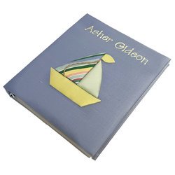 Sailboat Personalized Baby Memory Book