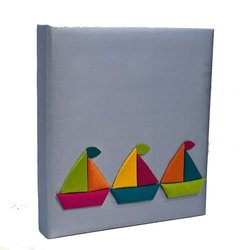Sailboats Personalized Baby Memory Book