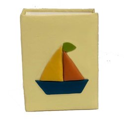Sailboats Personalized Baby Photo Album - Small