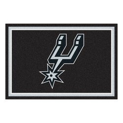 San Antonio Spurs Floor Rug - 5x8