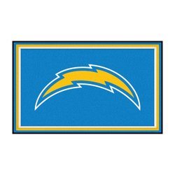 Los Angeles Chargers Floor Rug - 4x6